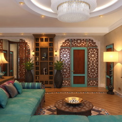 Jigsaw puzzle: Interior in oriental style