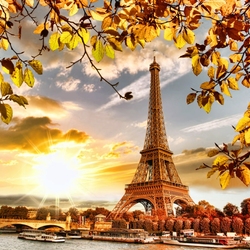Jigsaw puzzle: Autumn in Paris