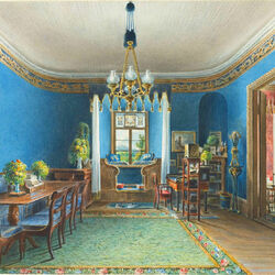 Jigsaw puzzle: A room in the castle Buchwald