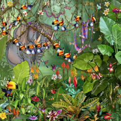 Jigsaw puzzle: Merry jungle