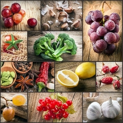 Jigsaw puzzle: Vegetables and fruits