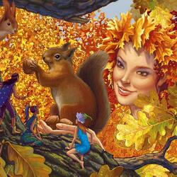 Jigsaw puzzle: Gifts of autumn