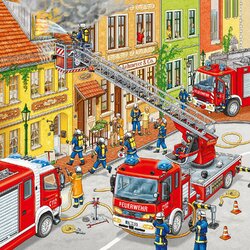 Jigsaw puzzle: Fire