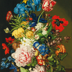 Jigsaw puzzle: Colorful bouquet