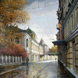 Jigsaw puzzle: September in Moscow