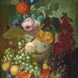 Jigsaw puzzle: Fruits and flowers