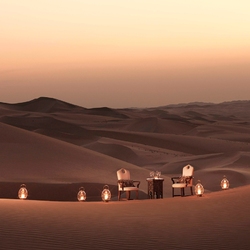 Jigsaw puzzle: Romantic evening in the desert