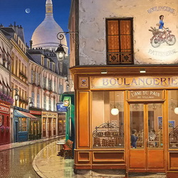 Jigsaw puzzle: Parisian streets