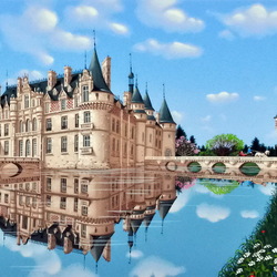 Jigsaw puzzle: Chateau d'Esclimont