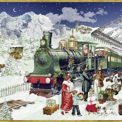 Jigsaw puzzle: Christmas Express