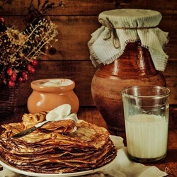 Jigsaw puzzle: Rustic pancakes