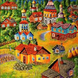 Jigsaw puzzle: My village