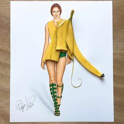 Jigsaw puzzle: Banana fashion