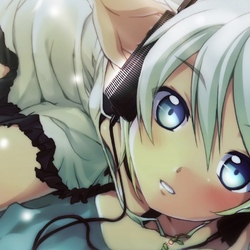 Jigsaw puzzle: Girl in headphones