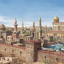 Jigsaw puzzle: Oasis city