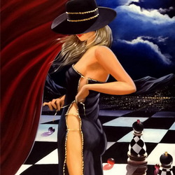 Jigsaw puzzle: Checkmate