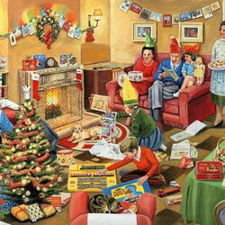 Jigsaw puzzle: Christmas bustle