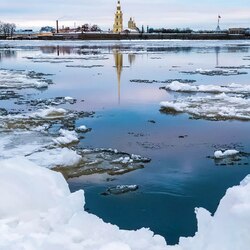 Jigsaw puzzle: Ice on the Neva