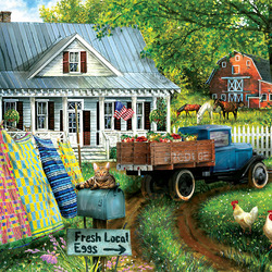 Jigsaw puzzle: Countryside
