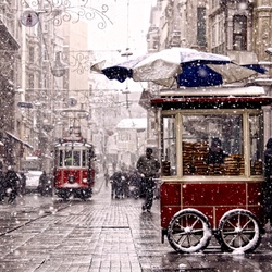 Jigsaw puzzle: Winter Istanbul