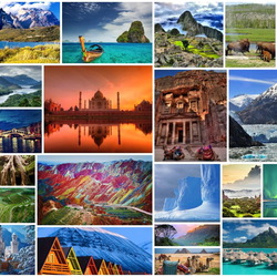 Jigsaw puzzle: The beauty of the world