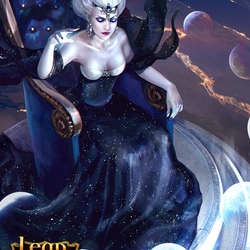 Jigsaw puzzle: night queen