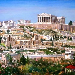 Jigsaw puzzle: Acropolis