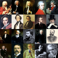 Jigsaw puzzle: Great composers