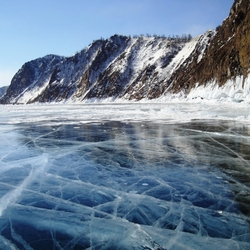 Jigsaw puzzle: Ice on Baikal