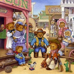 Jigsaw puzzle: In the wild west