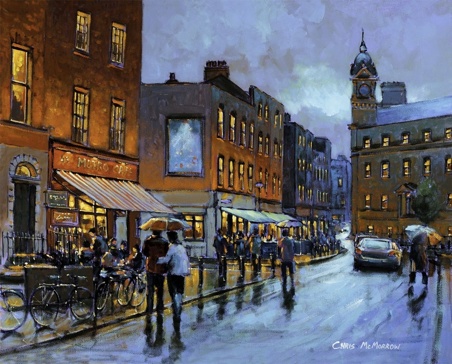 Jigsaw puzzle «Rainy evening in Dublin» solve jigsaw puzzles online PuzzleIt