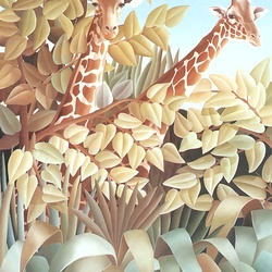 Jigsaw puzzle: Giraffes