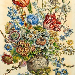 Jigsaw puzzle: Bouquet of March