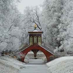 Jigsaw puzzle: Winter in Tsarskoe Selo
