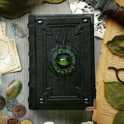 Jigsaw puzzle: Alchemist's Green Eyed Book