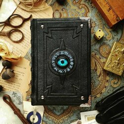 Jigsaw puzzle: The blue-eyed book of the alchemist