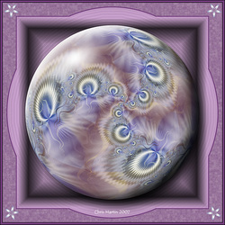 Jigsaw puzzle: Marble ball 