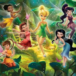 Jigsaw puzzle: Tinker Bell Fairies