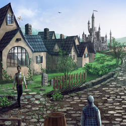 Jigsaw puzzle: Unknown town