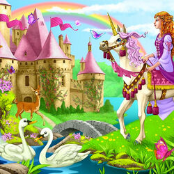 Jigsaw puzzle: Princess castle