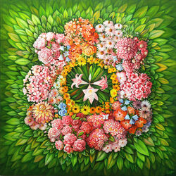 Jigsaw puzzle: Flower / Palm Sunday