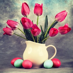 Jigsaw puzzle: Easter still life