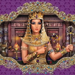 Jigsaw puzzle: Cleopatra and Antony