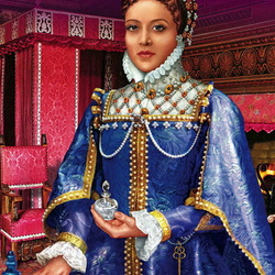 Jigsaw puzzle: Catherine de Medici. The mistress of her own husband