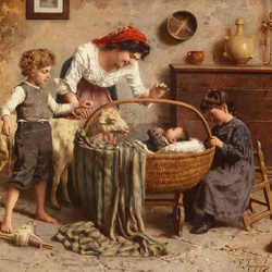 Jigsaw puzzle: The Image of the Mother in Painting