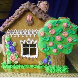 Jigsaw puzzle: Gingerbread house