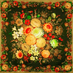 Jigsaw puzzle: Zhostovo bouquet