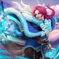 Jigsaw puzzle: Ice mage