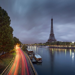 Jigsaw puzzle: Autumn morning on the Seine