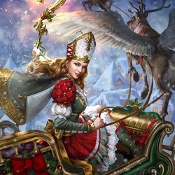 Jigsaw puzzle: Christmas Queen Lananoel